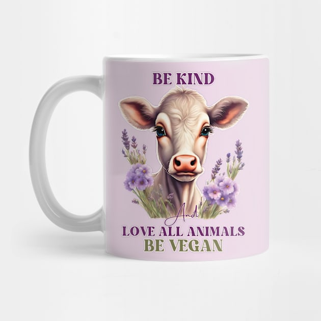 Vegan Be Kind Cow by Greyhounds Are Greyt